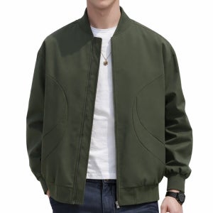 튜뷰 멋진 남성 봄 가을 잠바 얇은 항공점퍼