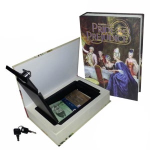 NE 소설책금고 북세이프 오만과편견 모양