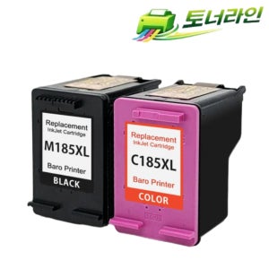 삼성 M185XL C185XL 대용량 칼라세트 SL-J1785W 호환 재생 잉크
