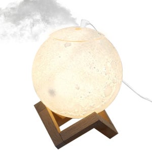 NE 듀플렉스13MH 보름달 문 초음파가습기 3색무드등