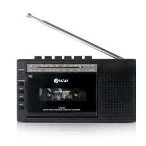 NE 아남A37 블랙 카세트 녹음기 플레이어 MP3 라디오