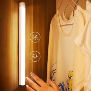 부착식 무선 센서등 무타공 현관 센서등 충전식 옷장 실내