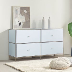 NC 모듈 2단 높은 서랍장 1400 4colors