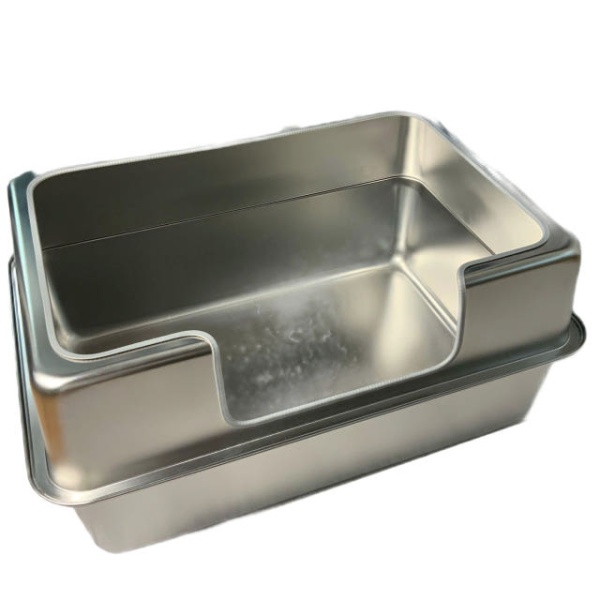 고양이 <b>화장실</b> 60x40x30cm 오픈형 배변함 심플 높이 20cm 71 x 51x35cm A