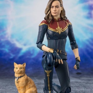 타마시네이션스 캡틴 마블 피규어 수집용 피규어 취미 피겨