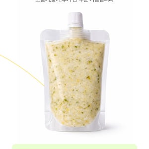 아이야 초중기 파우치 이유식 100ml