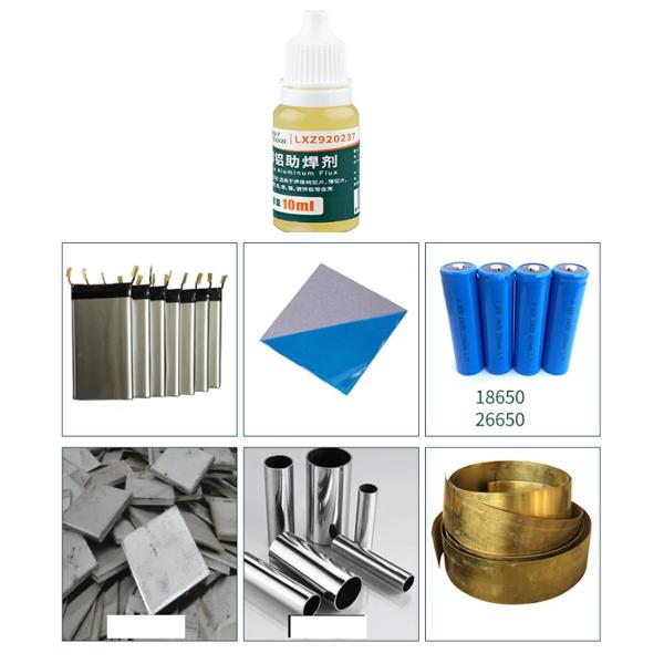호환 액체 알루미늄 금속 전자 <b>구리</b> 납땜 플럭스 세척 18650 배터리 납땜 10ml병
