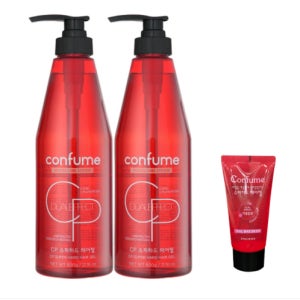 과일나라 컨퓸 헤어젤 슈퍼하드젤 600ml 2개 + 여행용 80ml 1개