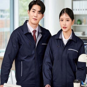 피오젠 봄 가을 작업복 춘추 자켓 상의 PS-J23 작업복 현장복 사무복 안전용품