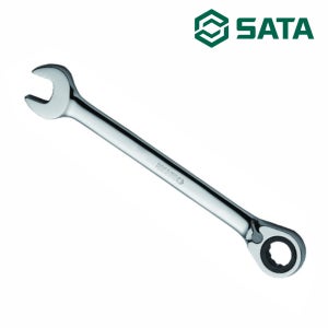 사타 SATA 조절 기어렌치 16mm 46609 15도 딥 깔깔이 스패너