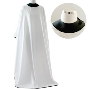 실리콘 커트보 미용실 미용 손님 가운 제작 밀착 커트보