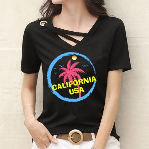 California 프린트포인트 반팔티셔츠