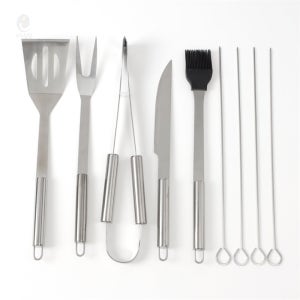 캠크닉 바비큐 조리도구 9p세트 그릴도구세트 그릴청소솔