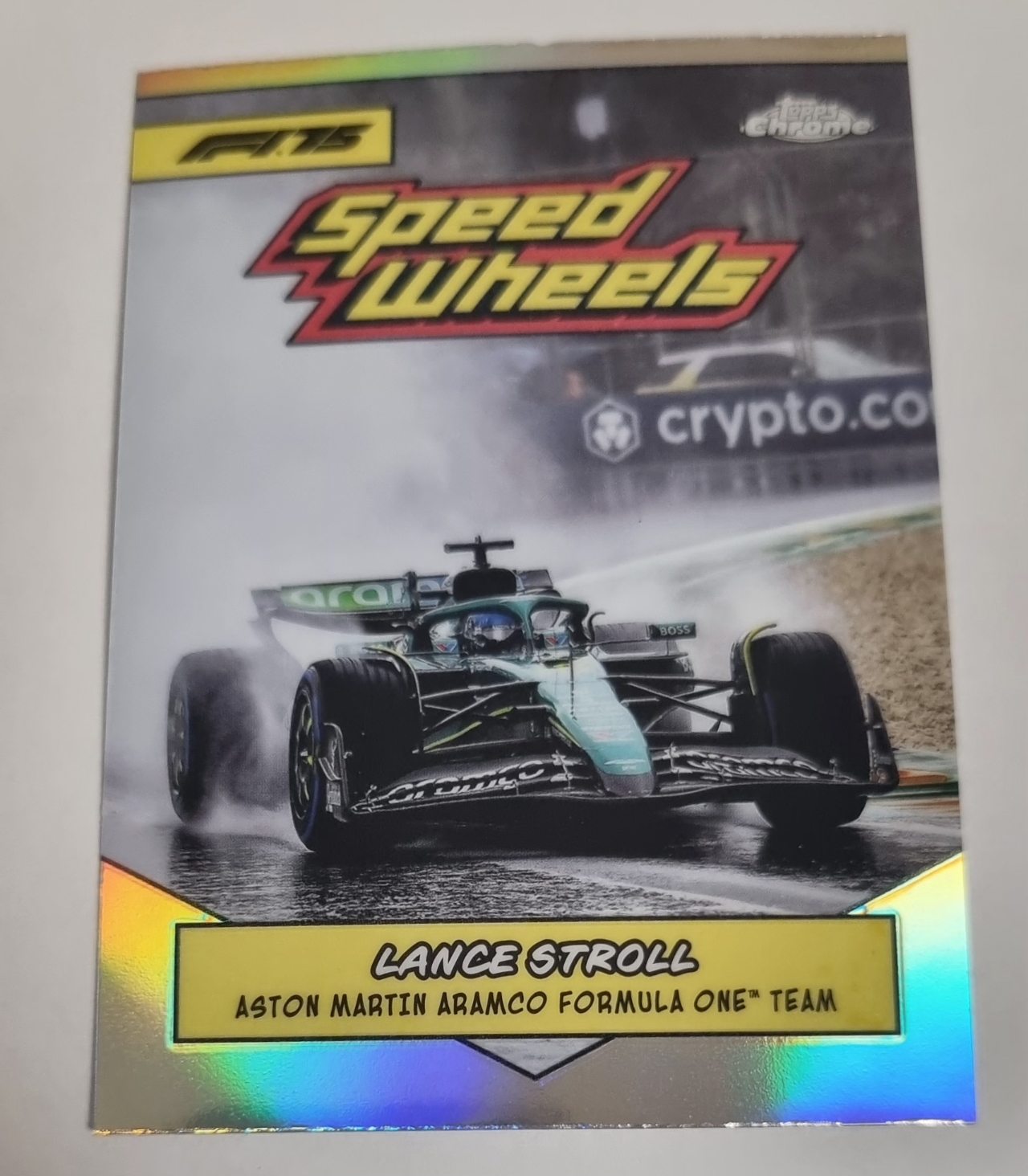 2025 F1 랜스 스트롤 인서트 카드 TOPPS CHROME 카드 탑스 크롬