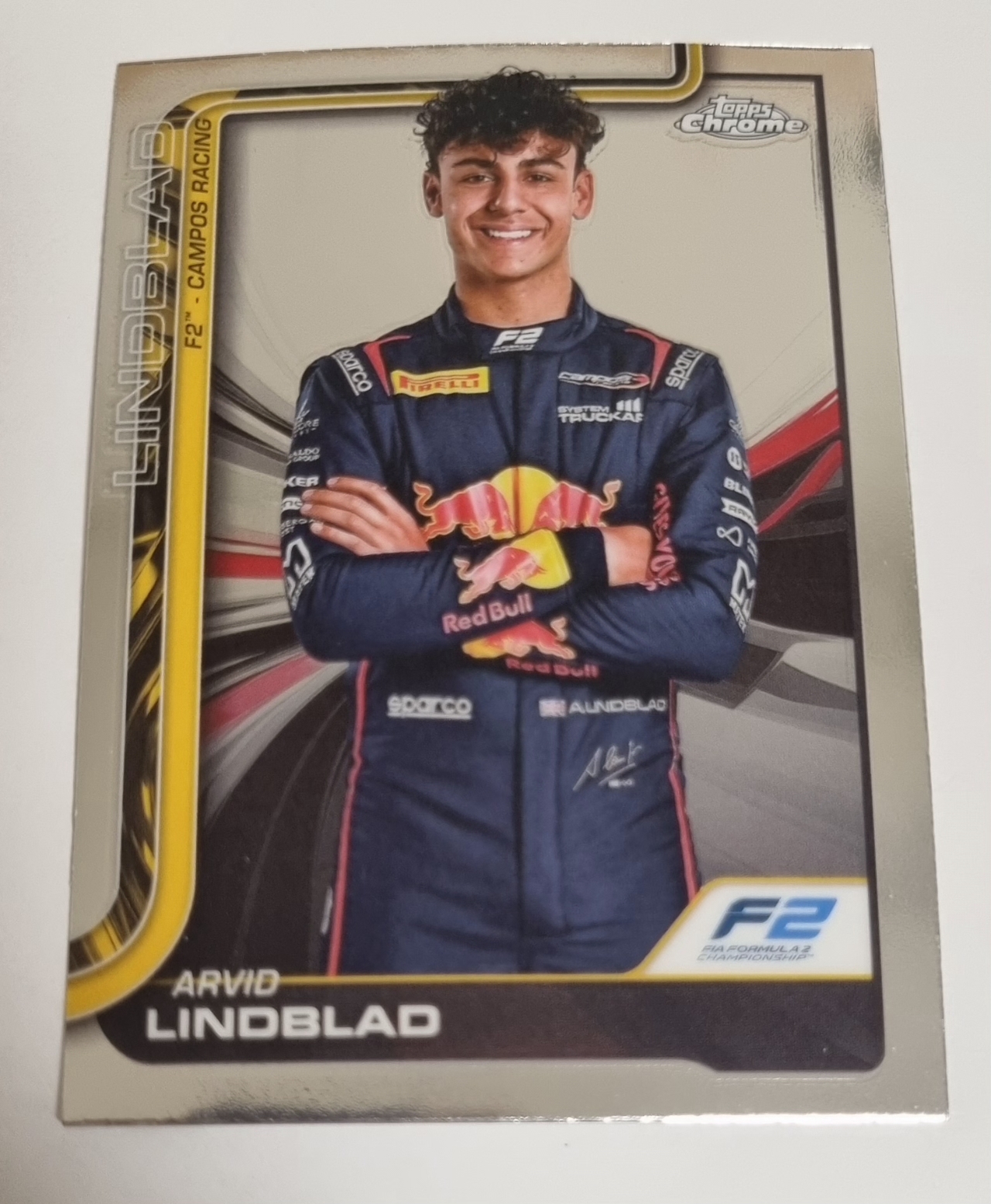 2025 F1 린드블라드 카드 TOPPS CHROME 카드 탑스 크롬
