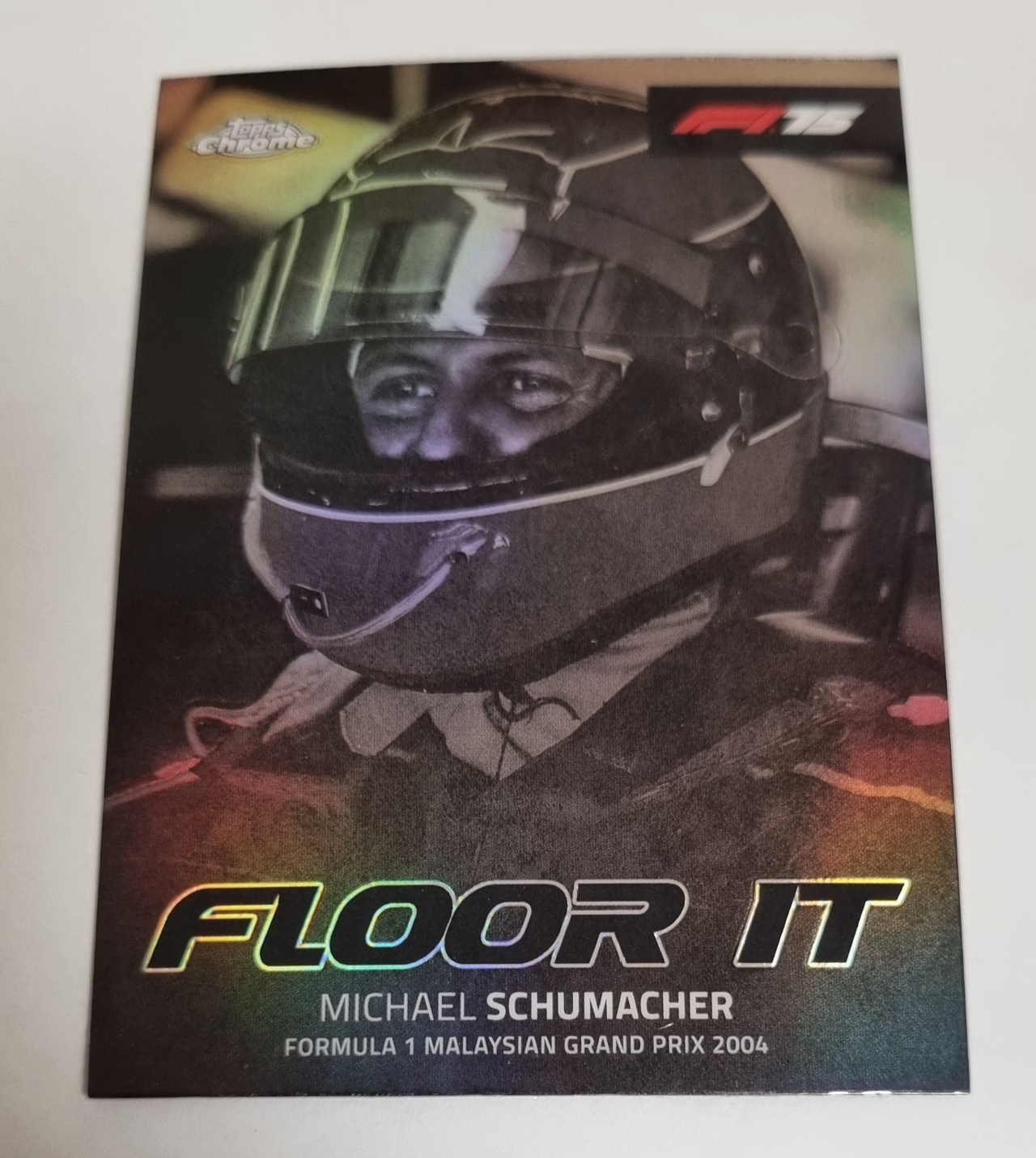 2025 F1 미하엘 슈마허 인서트 카드 TOPPS CHROME 카드 탑스 크롬