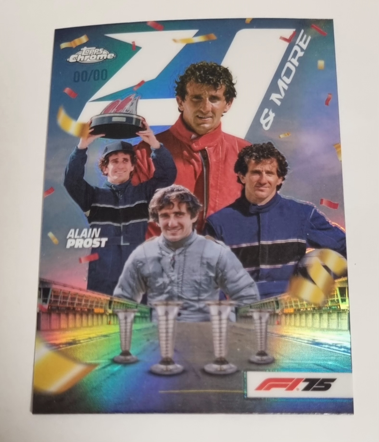 2025 F1 프로스트 인서트 카드 TOPPS CHROME 카드 탑스 크롬