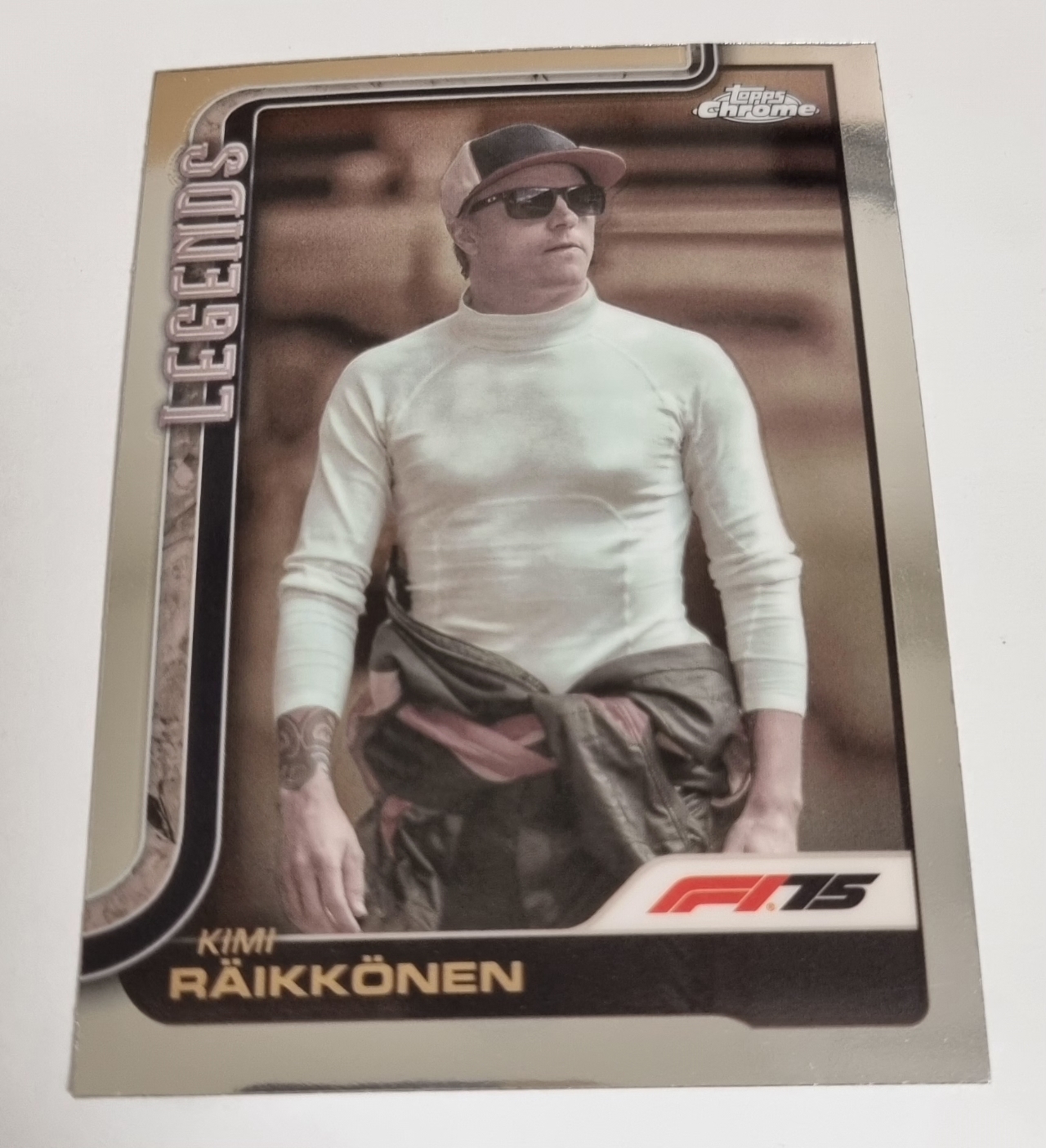 2025 F1 키미 라이코넨 카드 TOPPS CHROME 카드 탑스 크롬