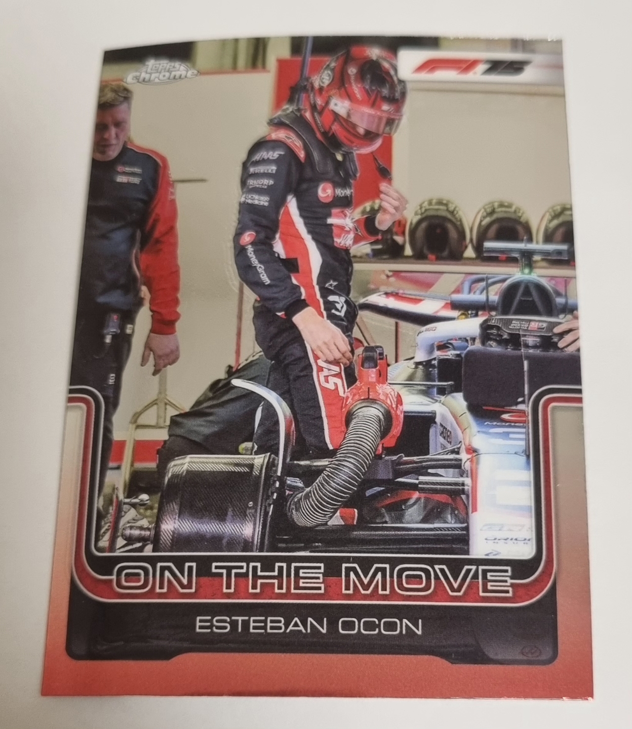 2025 F1 에스테반 오콘 카드 TOPPS CHROME 카드 탑스 크롬