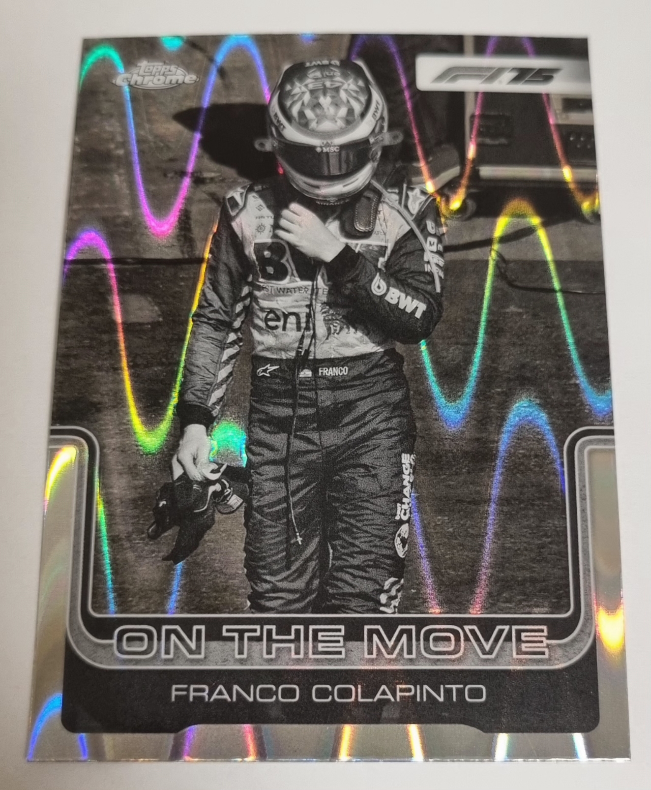 2025 F1 콜라핀토 레이웨이브 카드 TOPPS CHROME 카드 탑스 크롬