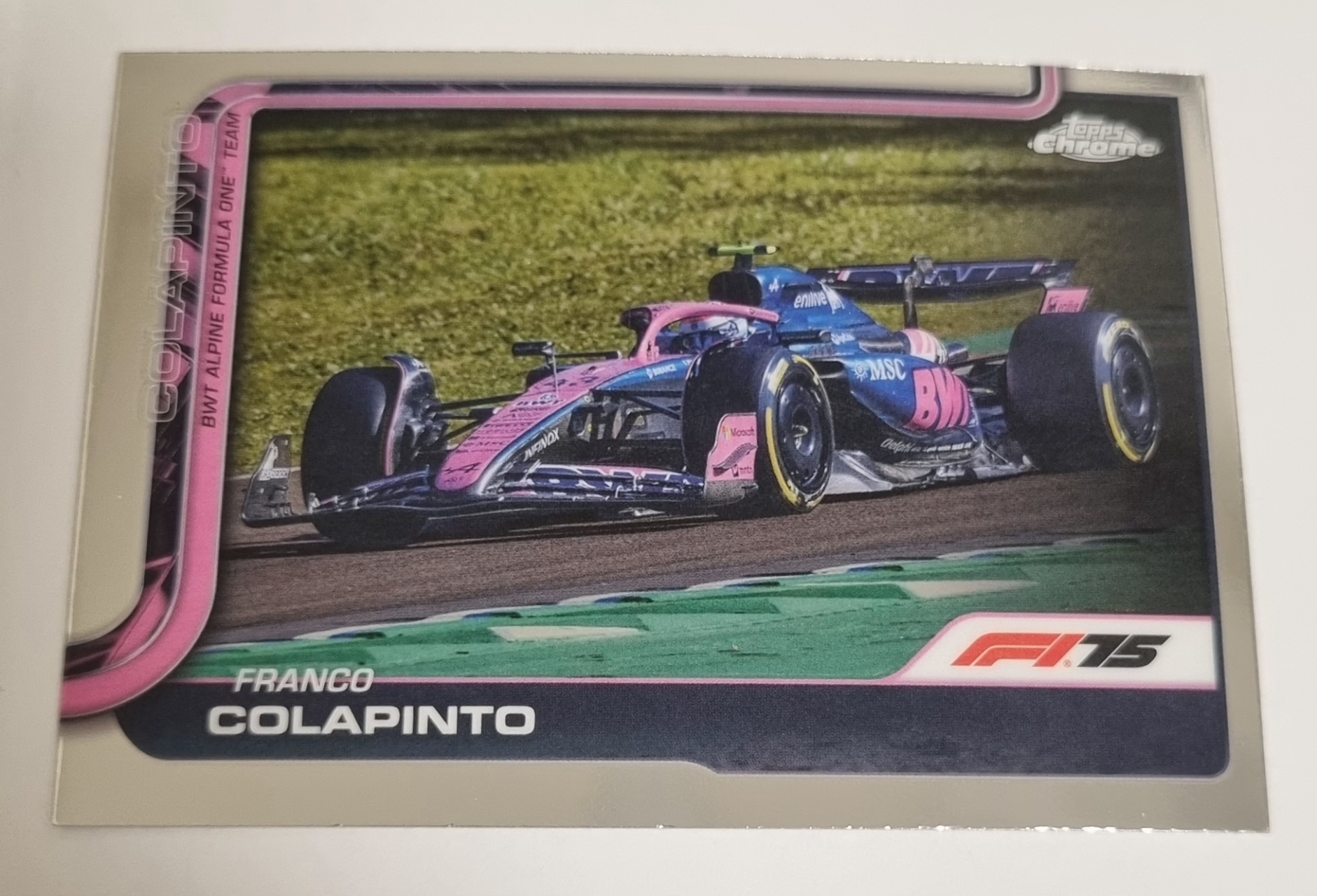 2025 F1 콜라핀토 카드 TOPPS CHROME 카드 탑스 크롬
