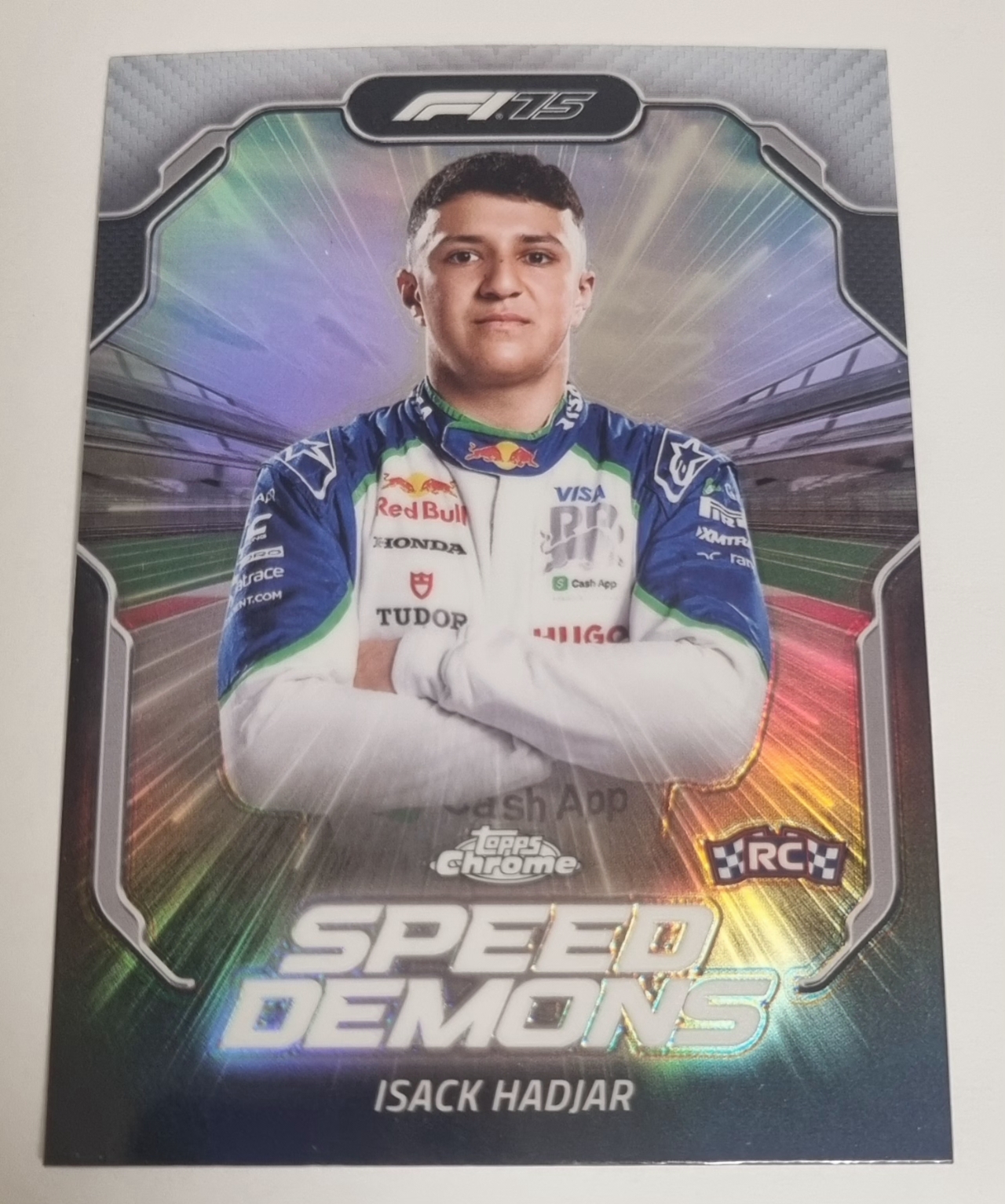 2025 F1 하자르 인서트 카드 TOPPS CHROME 카드 탑스 크롬