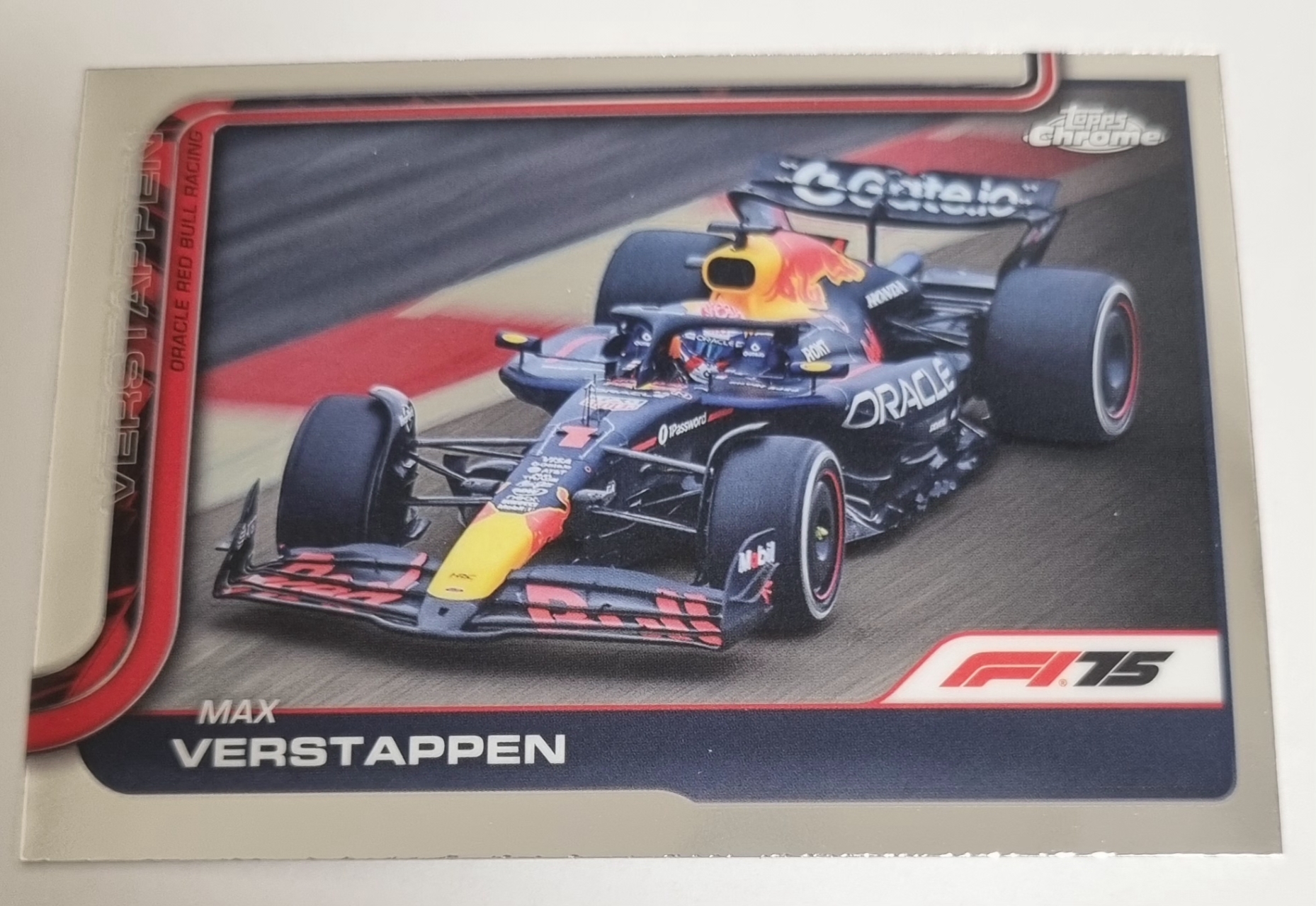 2025 F1 막스 베르스타펜 카드 TOPPS CHROME 카드 탑스 크롬