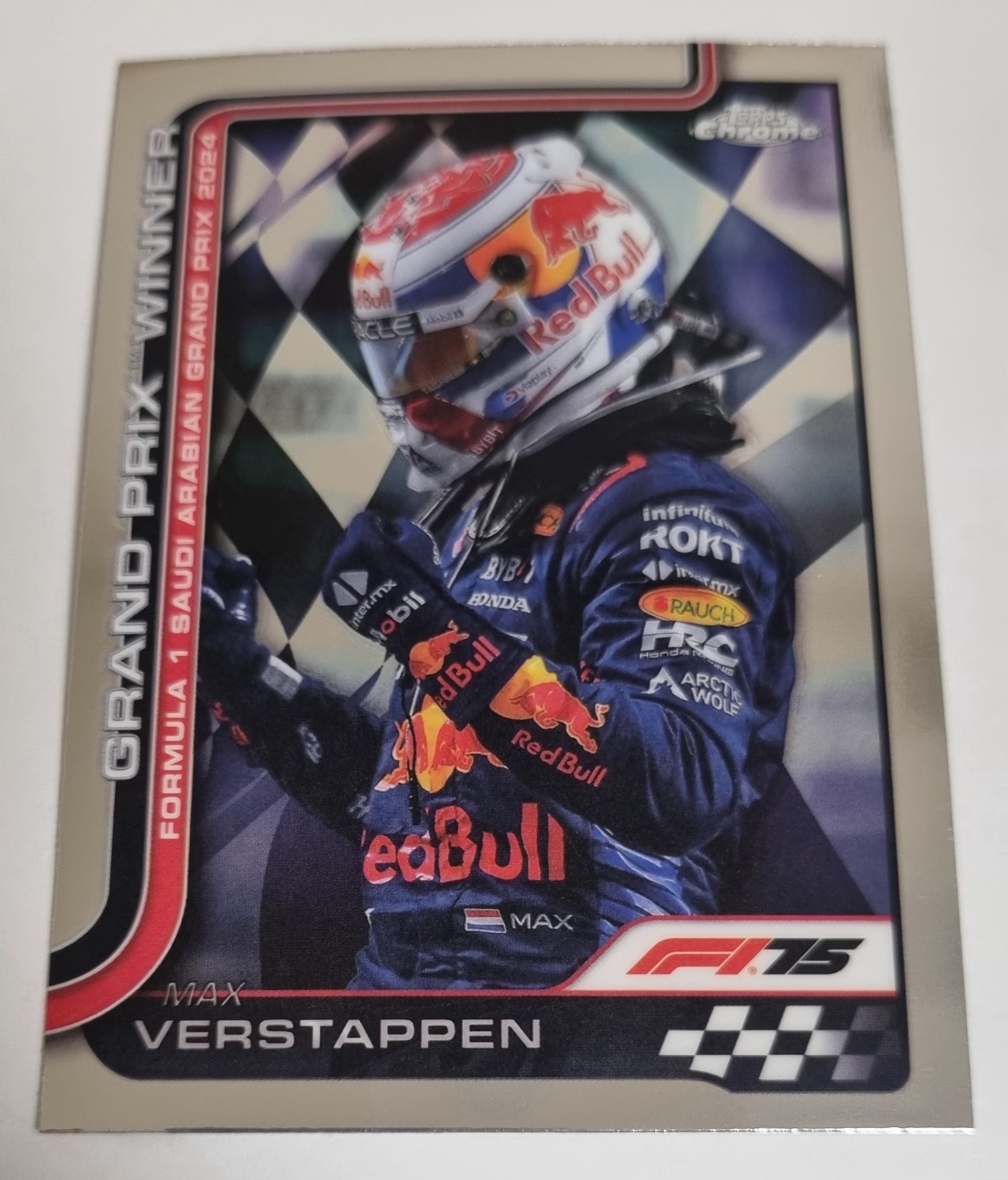 2025 F1 막스 베르스타펜 카드 TOPPS CHROME 카드 탑스 크롬
