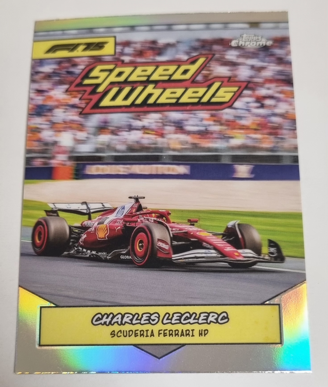 2025 F1 샤를 르클레르 인서트 카드 TOPPS CHROME 카드 탑스 크롬
