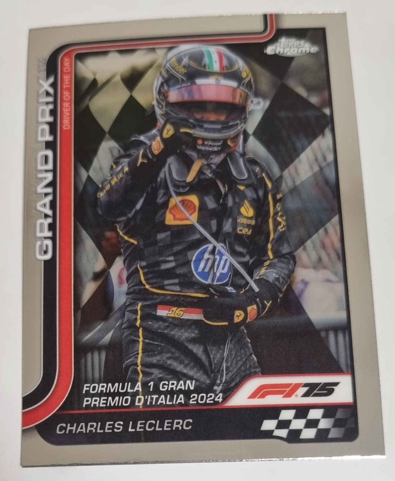 2025 F1 샤를 르클레르 카드 TOPPS CHROME 카드 탑스 크롬