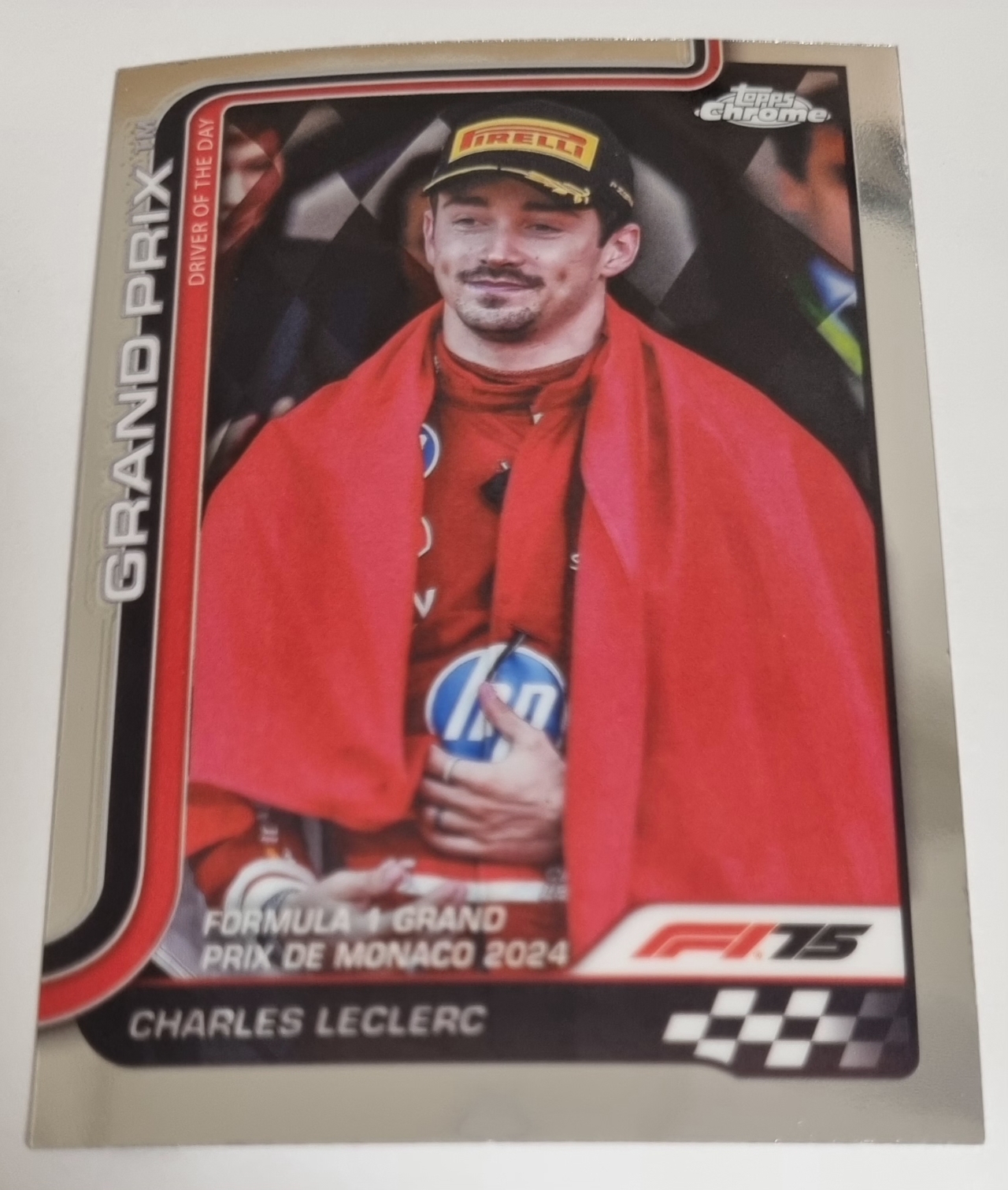 2025 F1 샤를 르클레르 카드 TOPPS CHROME 카드 탑스 크롬