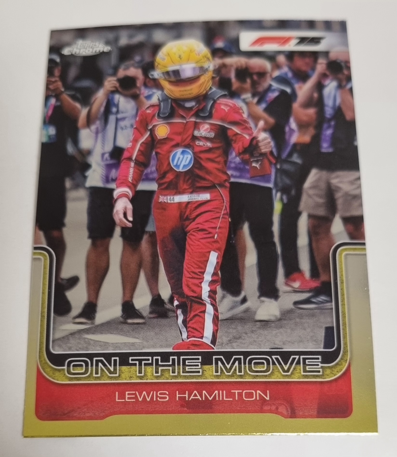 2025 F1 루이스 해밀턴 카드 TOPPS CHROME 카드 탑스 크롬
