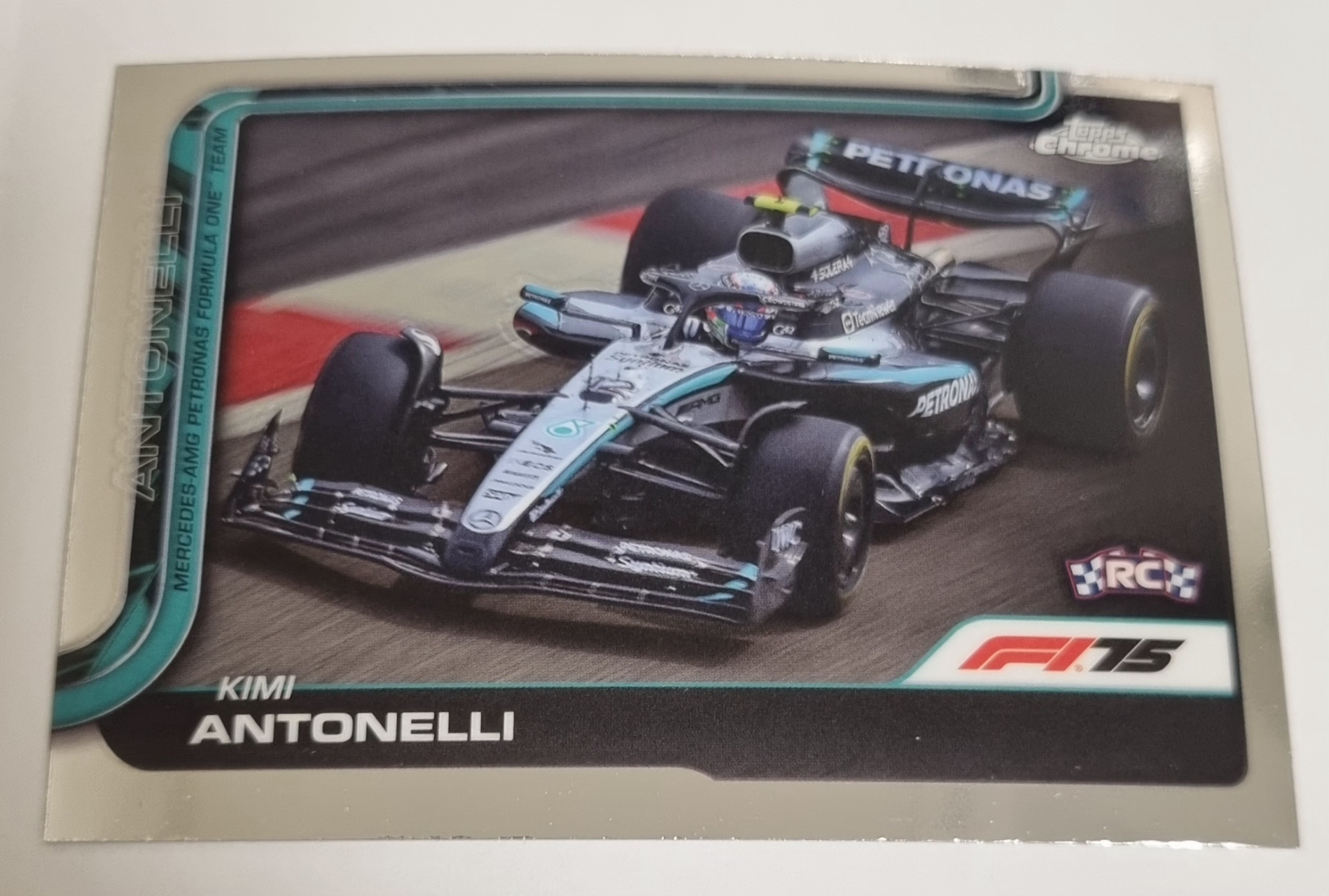 2025 F1 키미 안토넬리 카드 TOPPS CHROME 카드 탑스 크롬