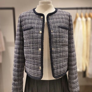 [시슬리]아이비 트위드 자켓(SAJK36461)