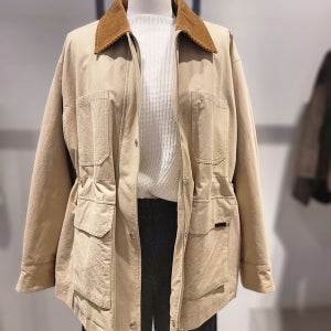 [시슬리]코듀로이 카라 누빔 점퍼(SAJP39461)