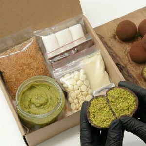 [르파르팽202]두바이 쫀득 쿠키 두쫀쿠 만들기 키트 DIY 초콜릿 화이트데이