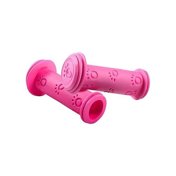 귀여운 고양이 스크래처 디자인 자전거 그립 1쌍 <b>키즈</b> 핑크 논 <b>슬립</b> TPR 자전거 핸들 그립 자전거 핸들 바 그립 산악 자전거 그립 잠금 남자 여자 자전거 스쿠터용 <b>밸런스</b> 자전