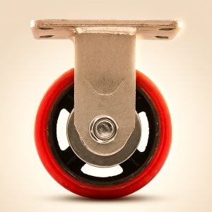 고중량바퀴 단조 6인치(15cm) 720kg 폭 6.4cm 대차바퀴 고정형