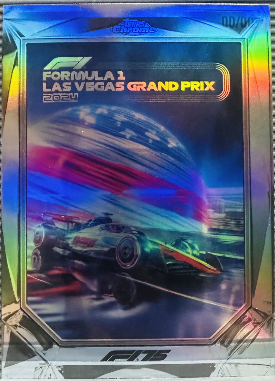 2025 F1 다이아몬드 드라이버 라스베가스 카드 TOPPS CHROME 카드 탑스 크롬