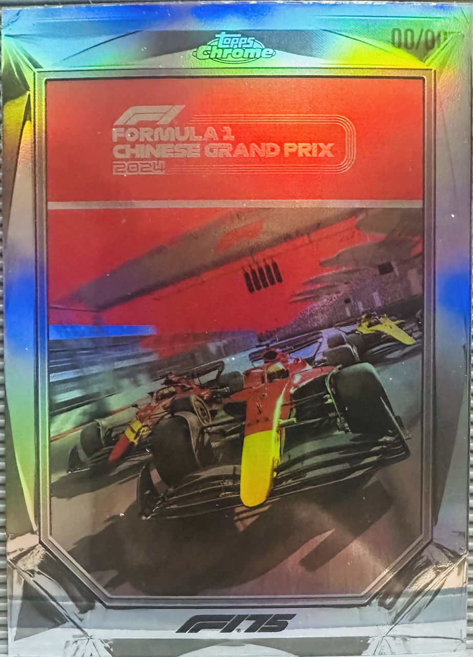 2025 F1 다이아몬드 드라이버 차이니스 카드 TOPPS CHROME 카드 탑스 크롬