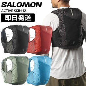 SALOMON 살로몬 트레일 러닝 조끼 배낭 12L 액티브 스킨