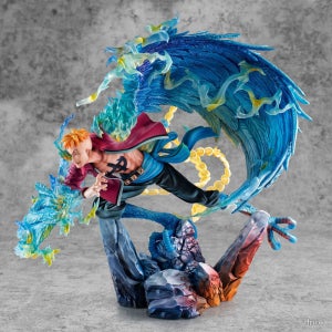 메가하우스 POP 맥시멈 원피스 휜수염 해적단 1번대 대장 마르코 피규어