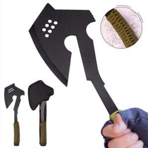 캠핑 도끼 일체형 불멍 손도끼 장작 패기 쪼개기