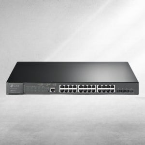 티피링크 24포트 기가비트 10GE SFP+ L2+ 관리형 스위치 TL-SG3428XMP