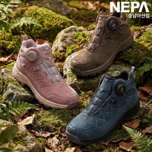 네파 등산화 고어텍스 방수 보아 다이얼 미드컷 등산화 남성 여성 등산운동화