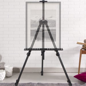 가벼운 휴대용 이젤 조절식 접이식 이젤 스케치 야외용 미술용 거치대