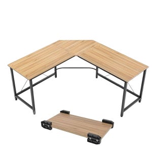 L형 코너 선반 책상 컴퓨터 사무용 게임 테이블