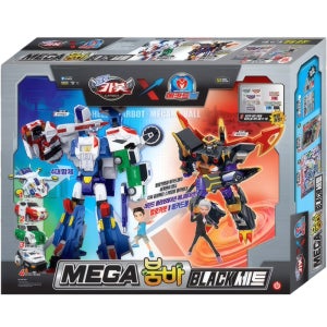 헬로카봇 x 메카드볼 메가붐바 블랙 로봇 장난감 세트