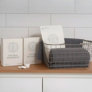 홈드라이 세제 가정용 집에서 드라이 클리닝 크리닝 고체 세제 60정