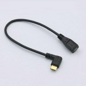 USB 3.1 C타입 젠더 마이크로 5핀(F) 변환 25cm